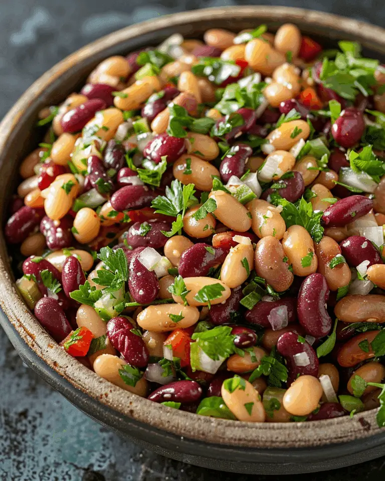 Three Bean Summer Salad