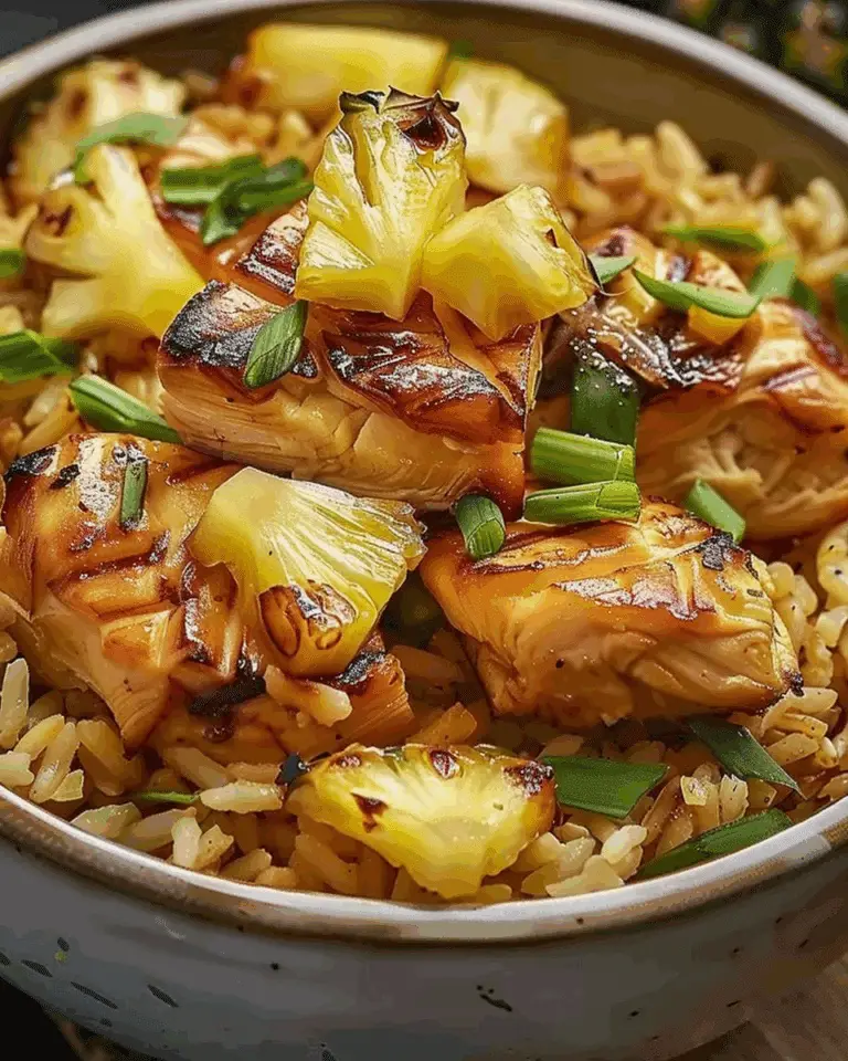 Tropical Pineapple Chicken & Rice Delight