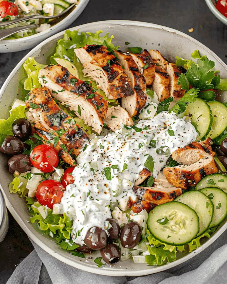 Tzatziki Chicken Salad