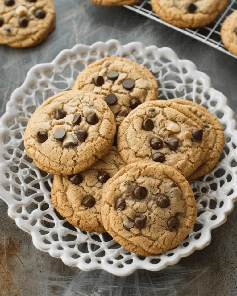 Almond Chocolate Chip Cookies