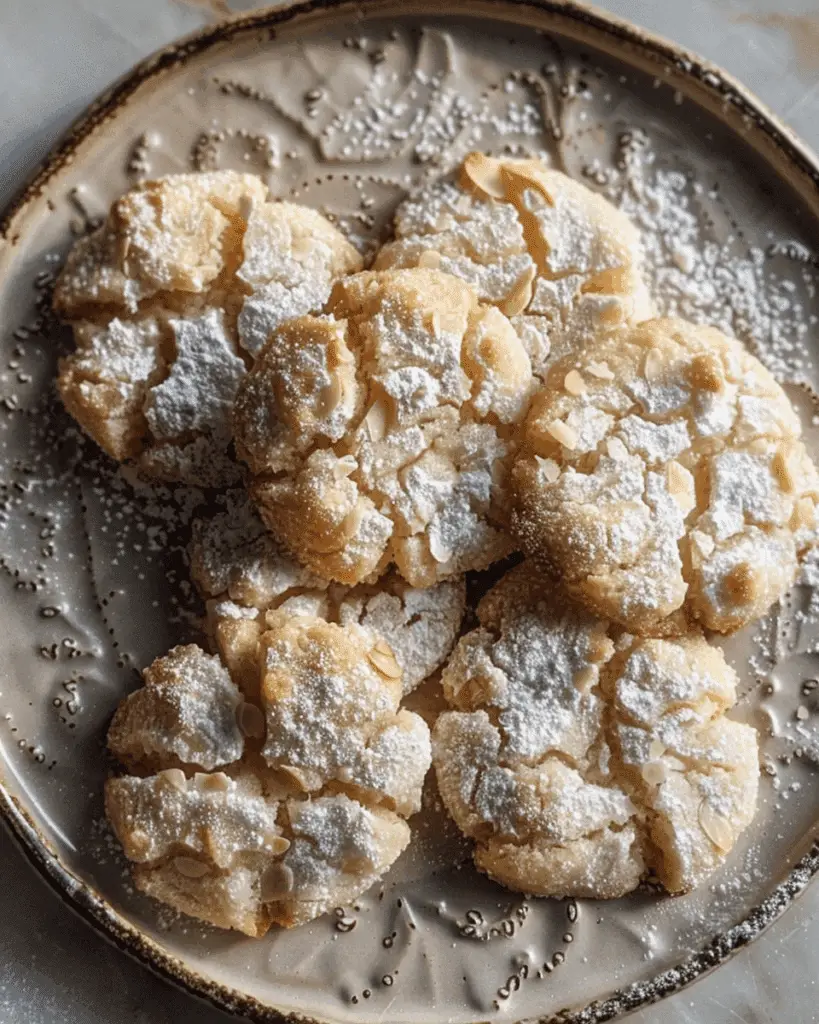 Almond Cloud Cookies