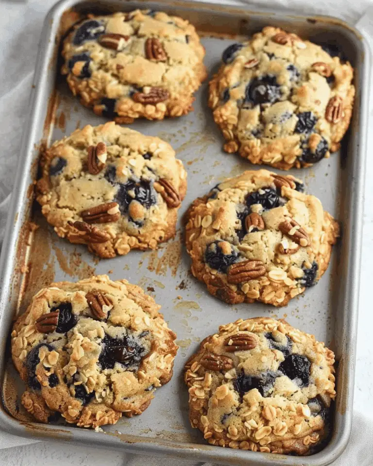 Blueberry Coconut Pecan Cookies