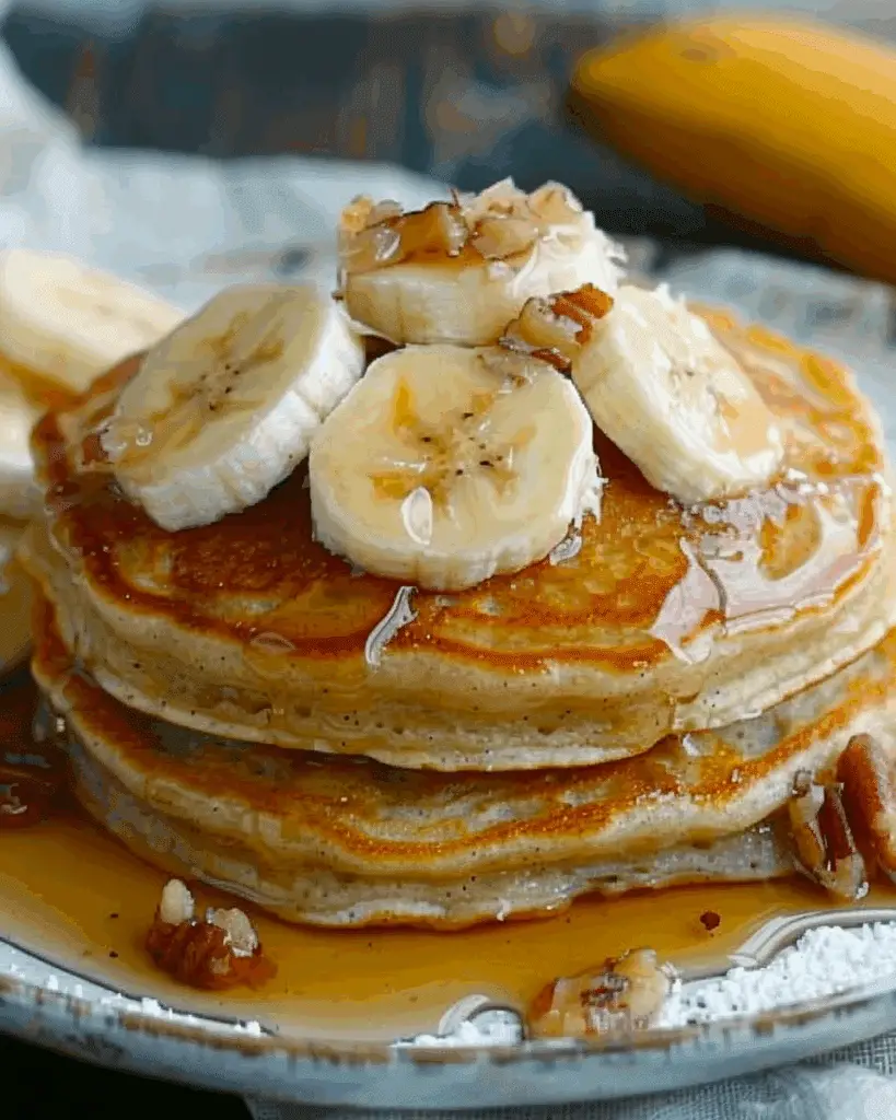 Brown Sugar Banana Pancakes