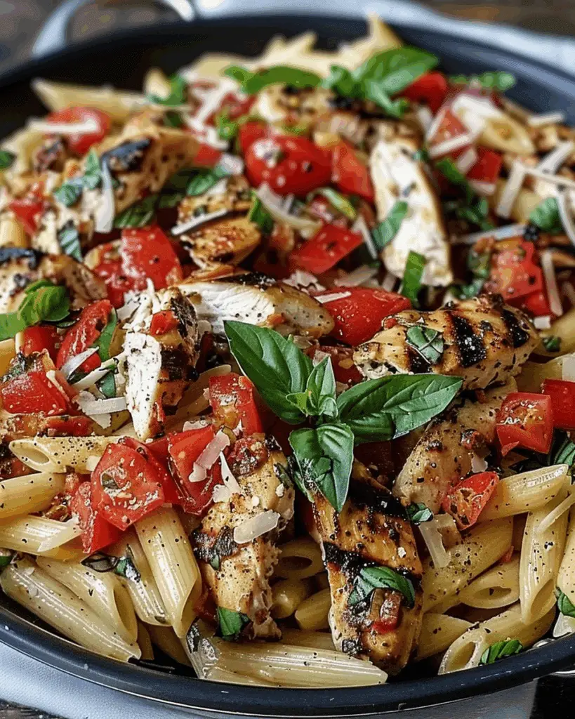 Bruschetta Chicken Pasta