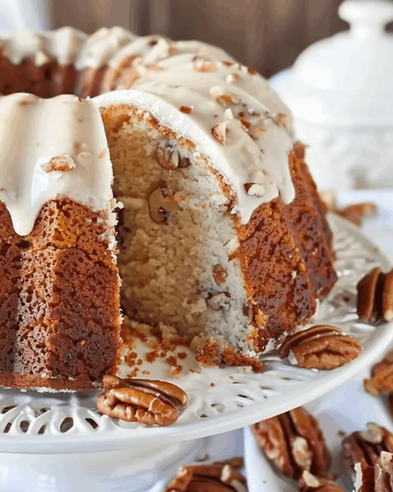 Butter Pecan Pound Cake