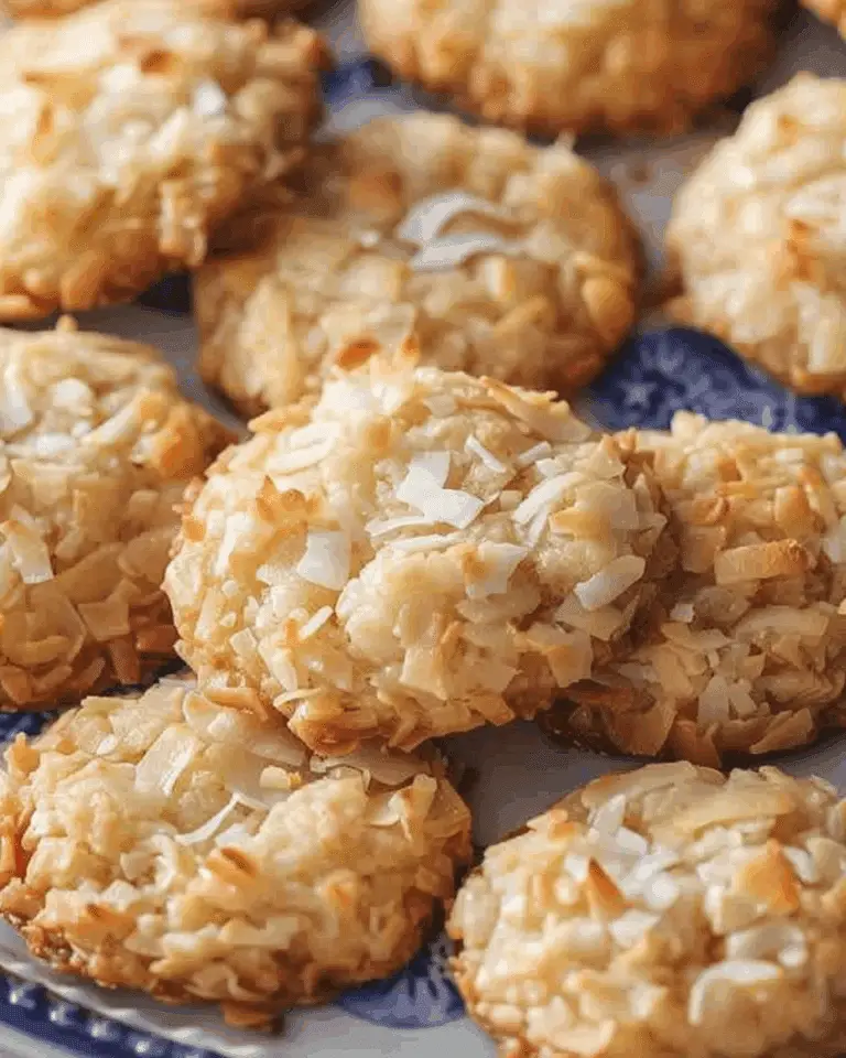 Chewy Coconut Cookies