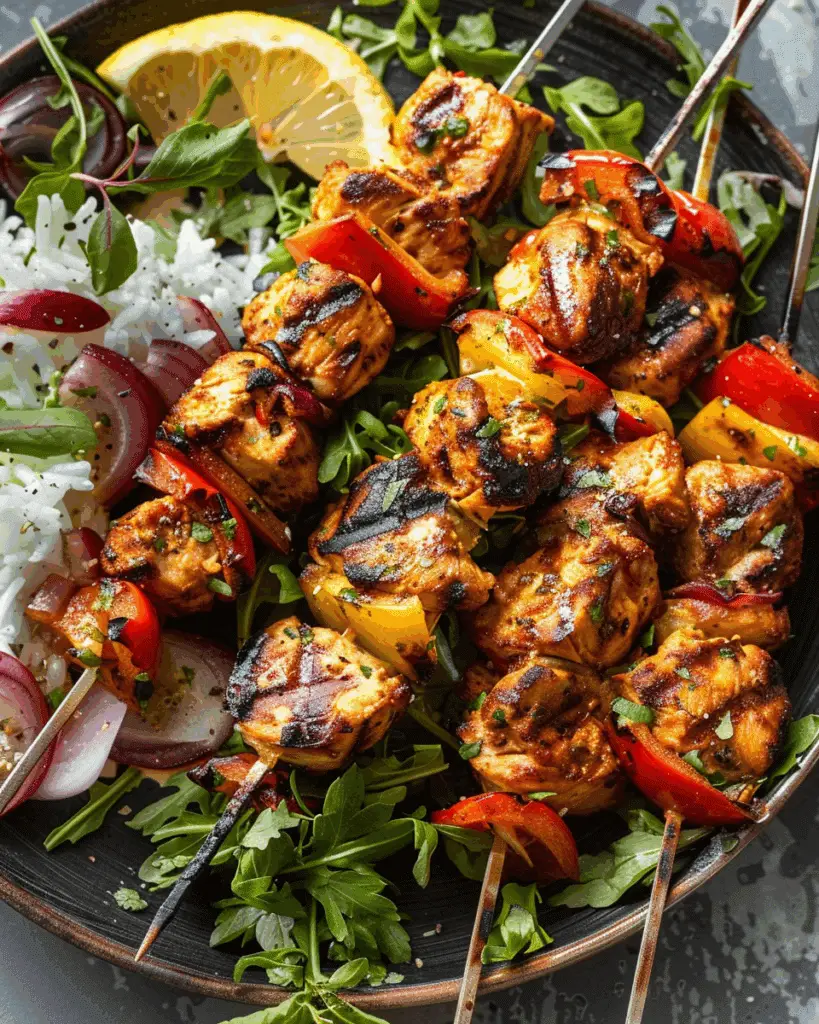 Chicken Kebab Skewers