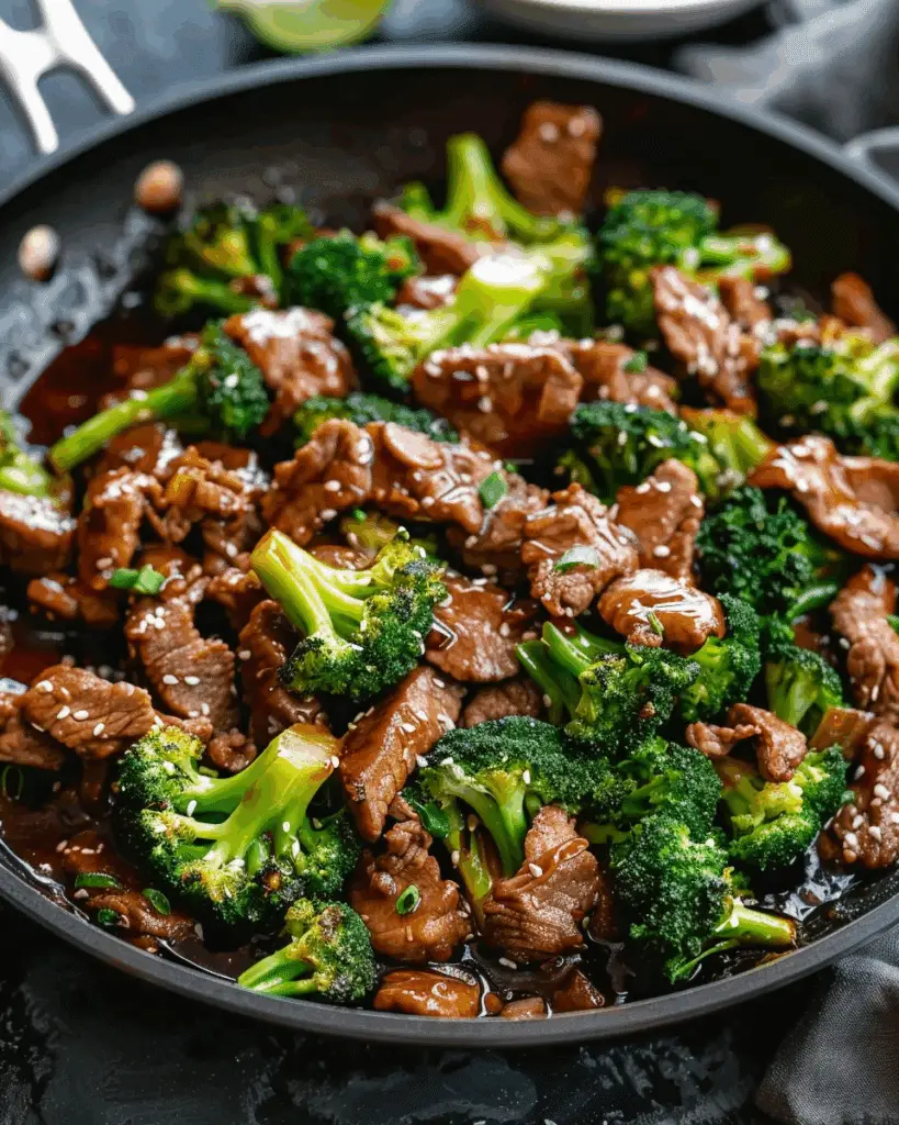 Chinese Beef and Broccoli (One Pan Take-Out)
