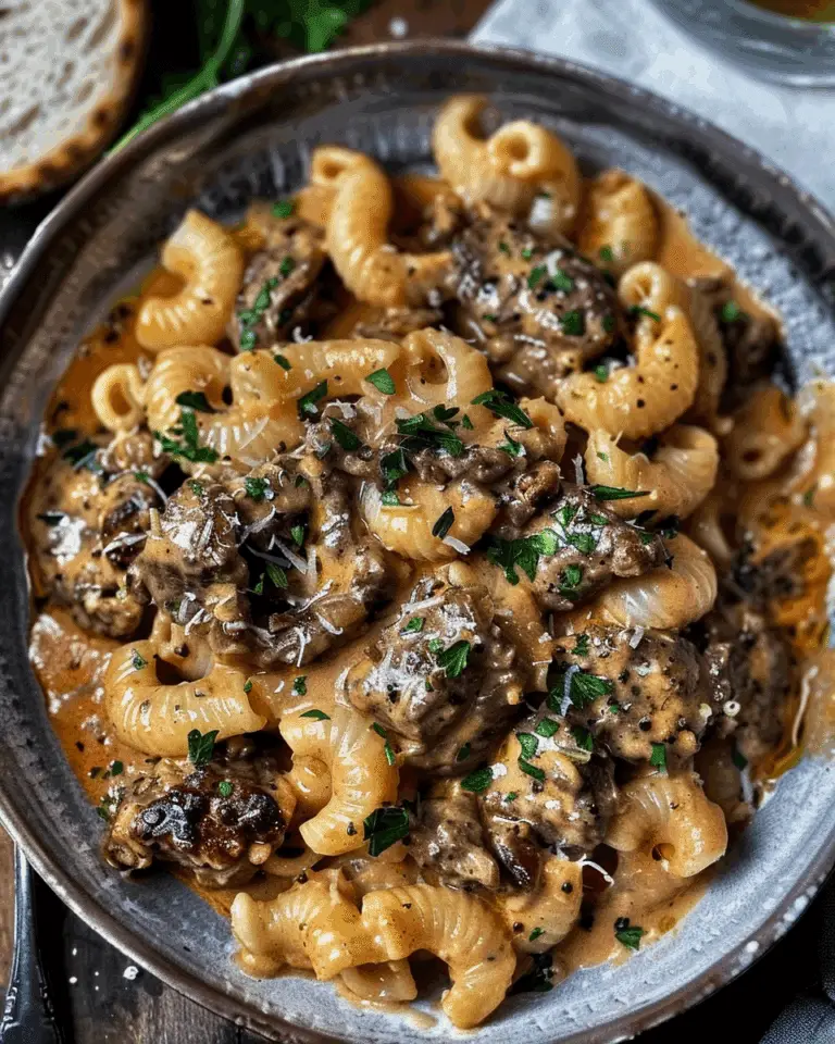 Creamy Paprika Steak Shells
