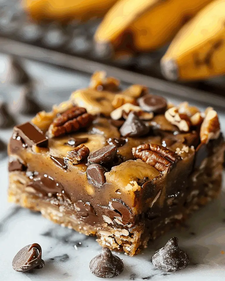 Easy Caramel Pecan Turtle Bars