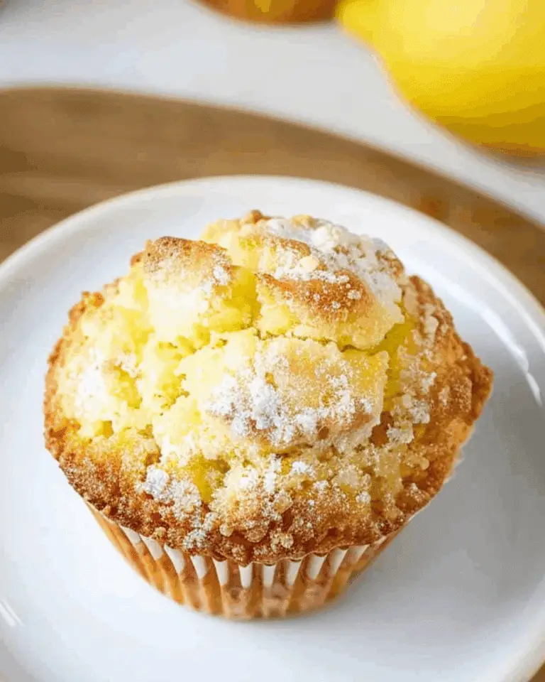 Easy Lemon Ricotta Muffins