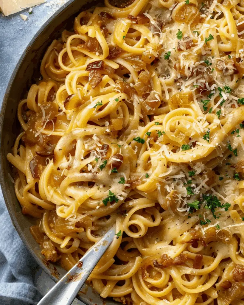 French Onion Pasta