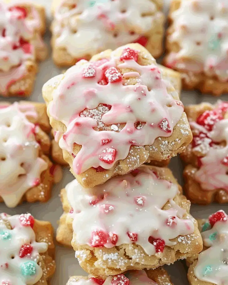 Frosted Pop Tart Cookies