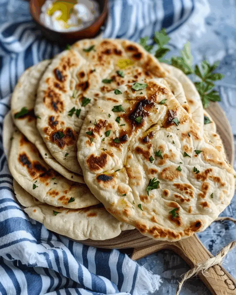 Homemade Mediterranean Flatbread