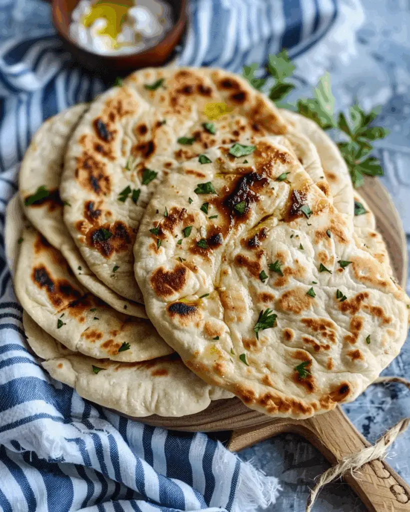 Homemade Mediterranean Flatbread