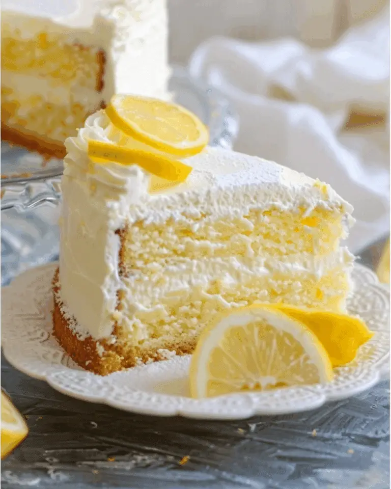 Lemon Cheesecake Cake