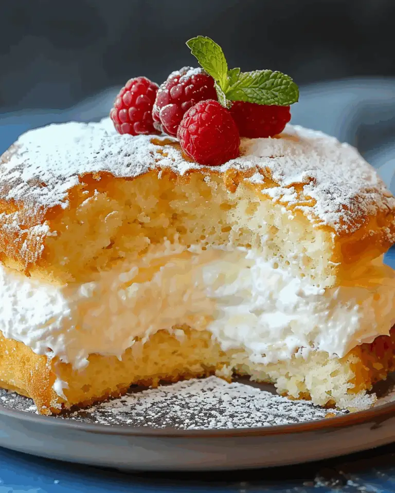 Light & Fluffy Yogurt Cloud Cake