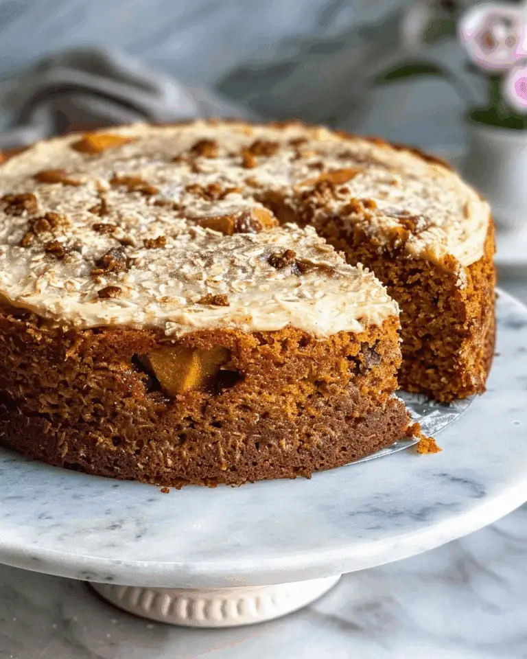 Oat, Apple, and Carrot Cake