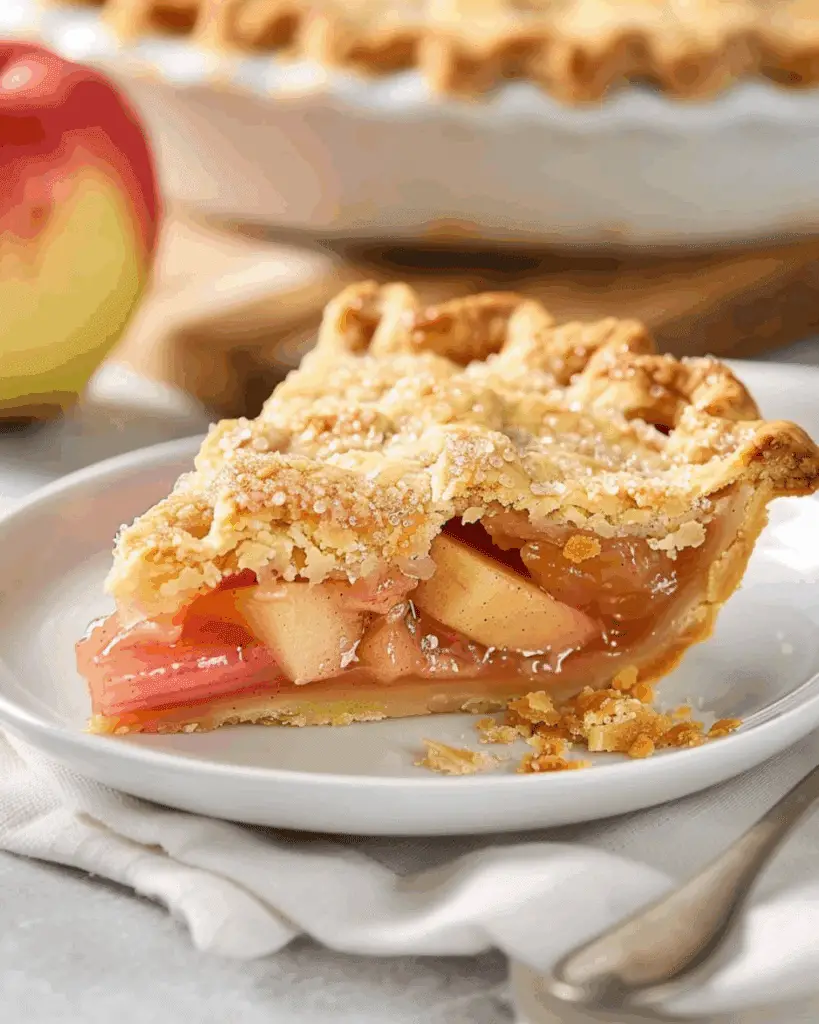 Rhubarb Apple Pie