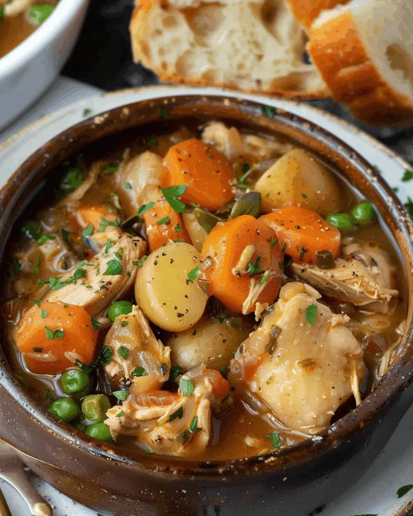 Slow Cooker Chicken Stew