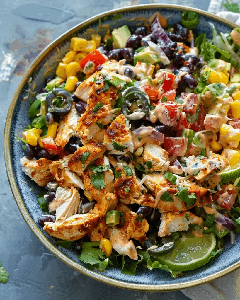 Zesty Southwest Chicken Salad