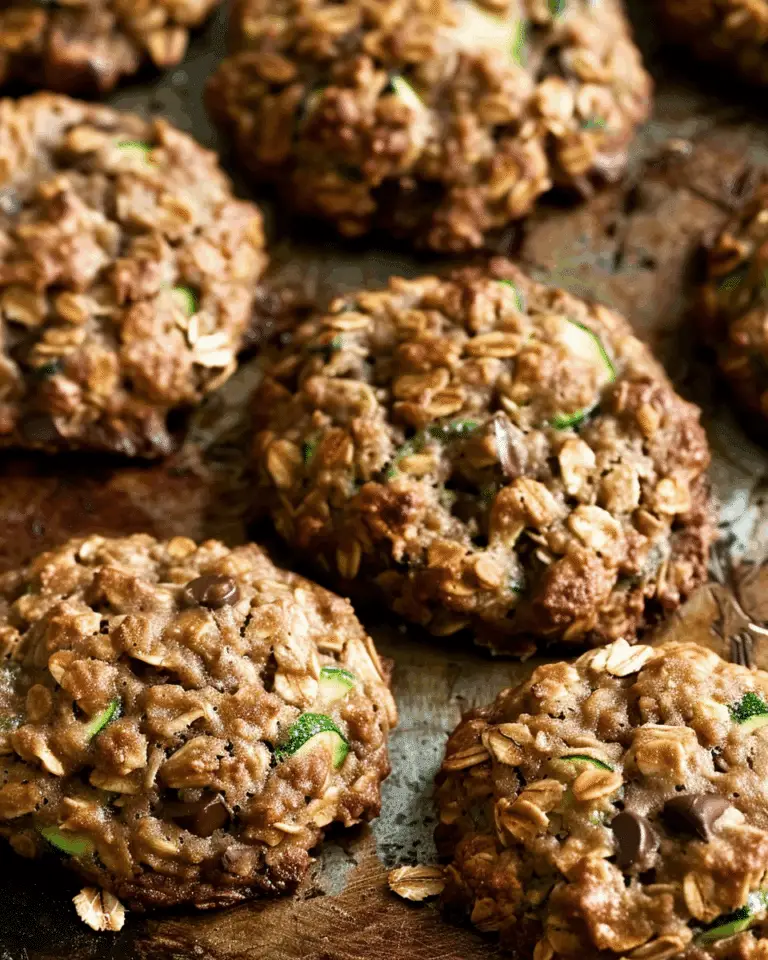 Zucchini Oatmeal Cookies