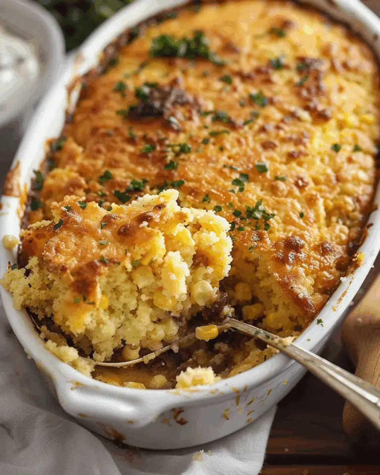 Cowboy Cornbread Casserole