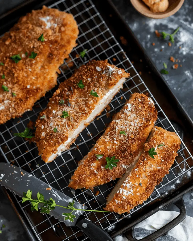 Crispy Panko Chicken Breasts