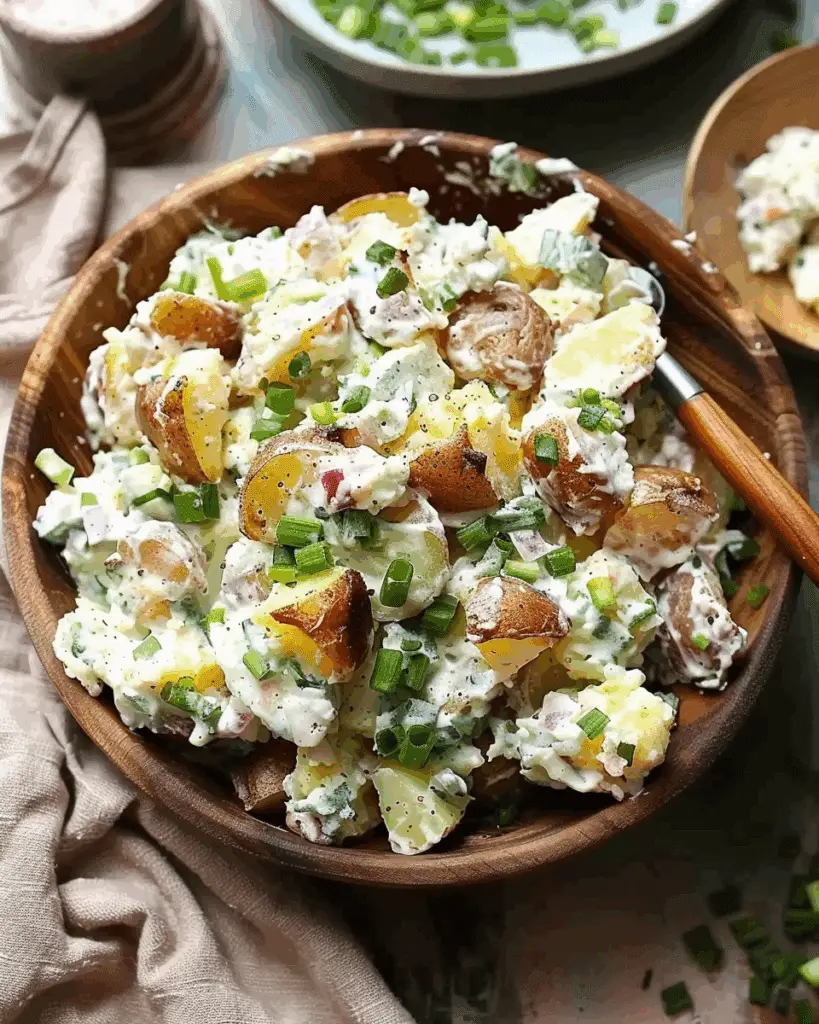 Crispy Smashed Potato Salad