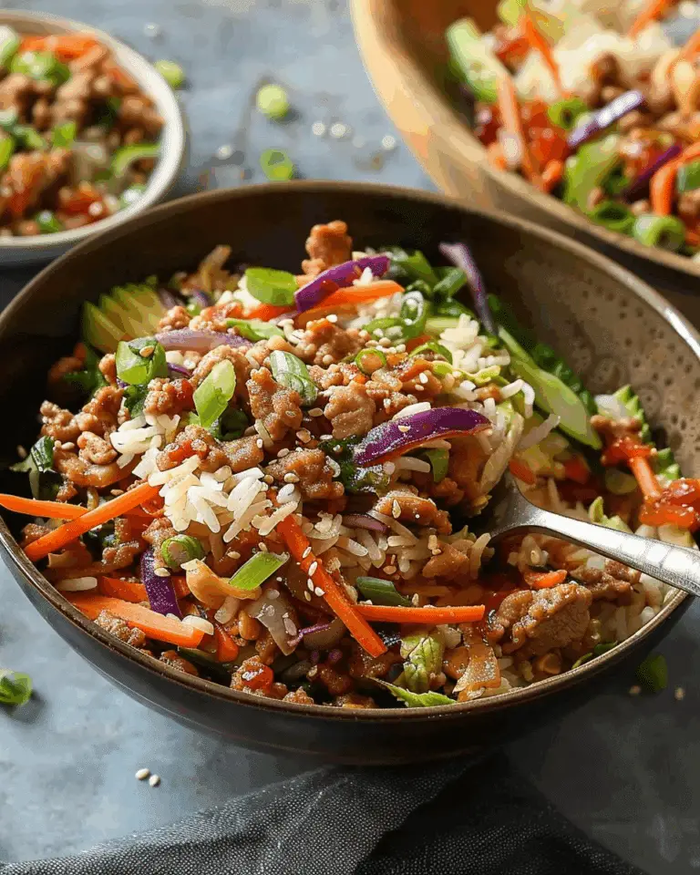 Egg Roll in a Bowl