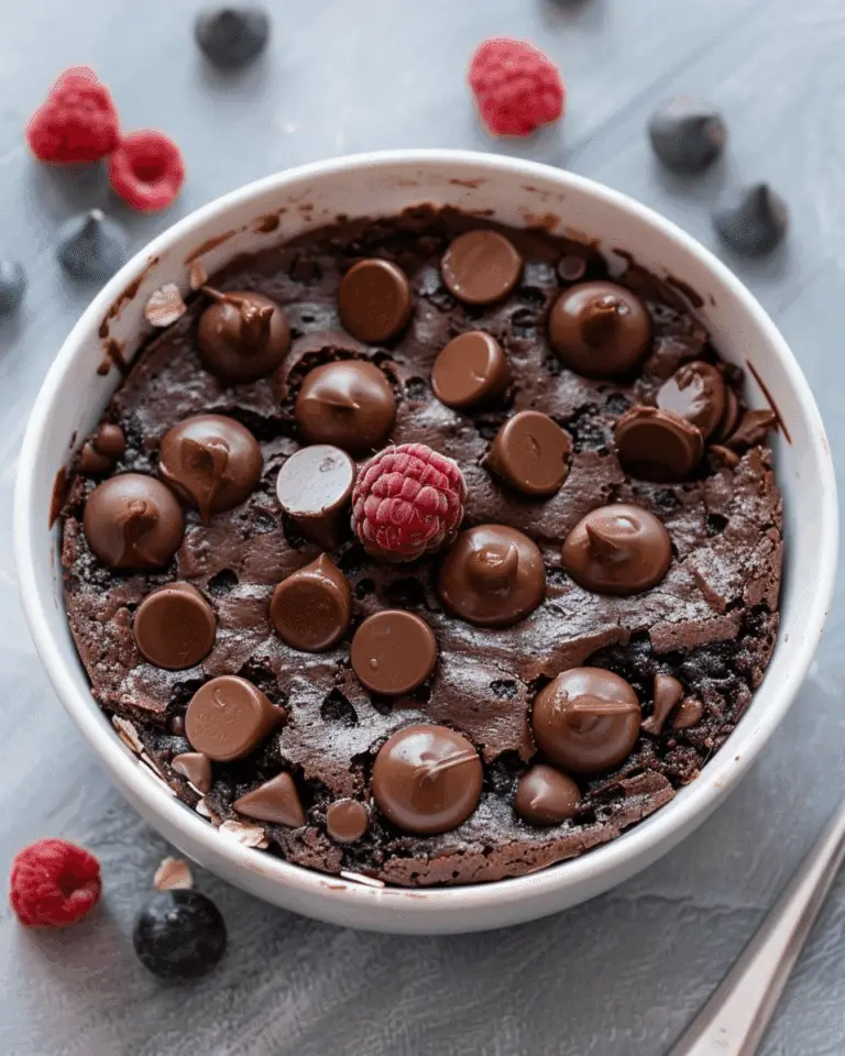 Healthy Baked Brownie Oatmeal