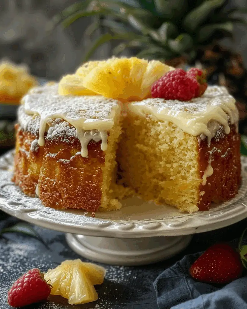Pineapple Juice Cake