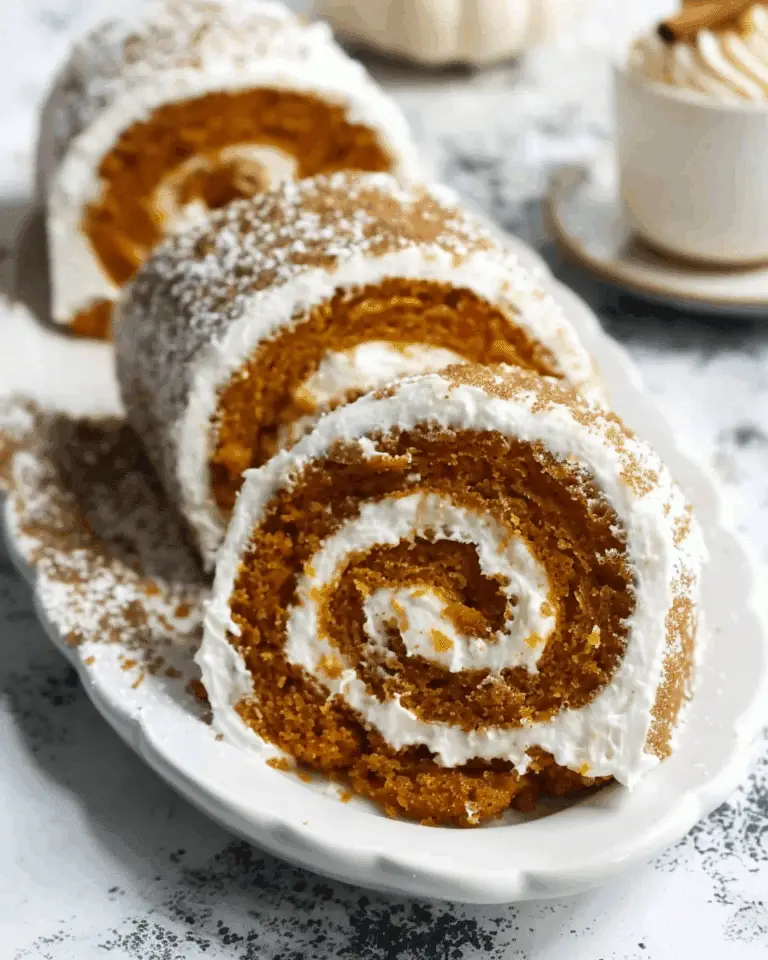 Pumpkin Roll Cake
