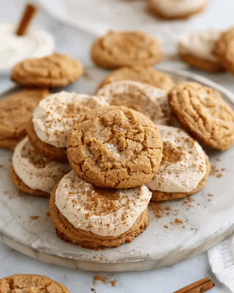 Soft Pumpkin Spice Cookies