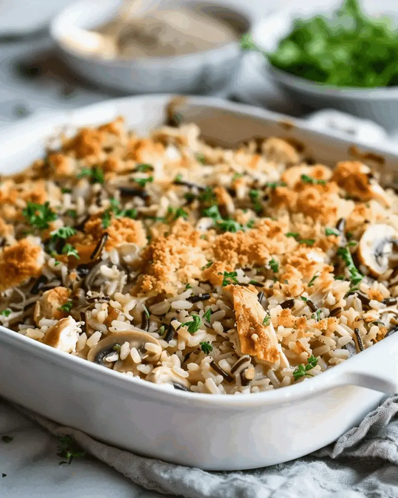 Chicken Wild Rice Casserole