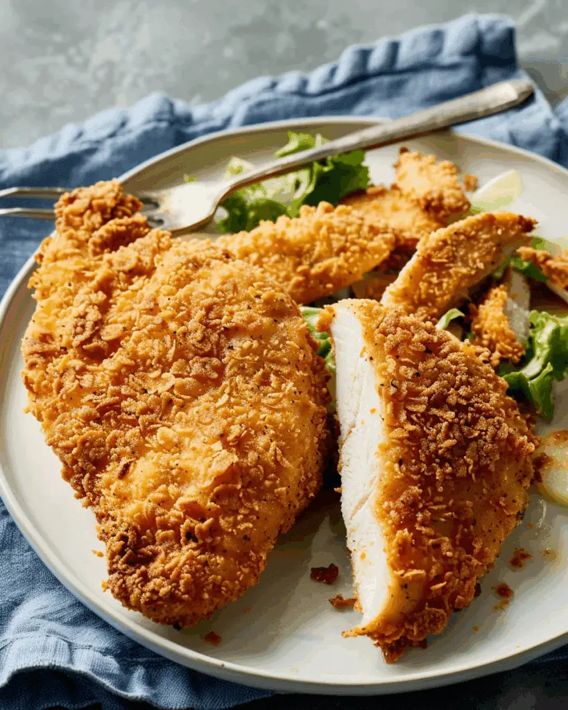 Homemade Chicken Shake and Bake