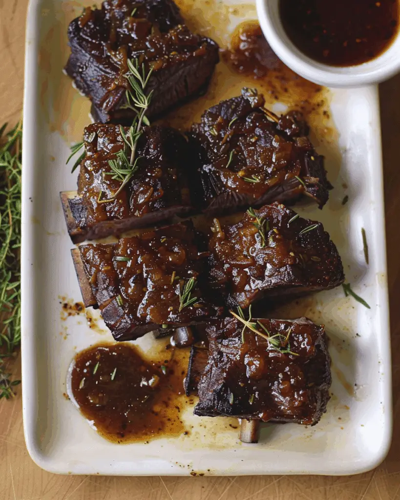 Honey Mustard Short Ribs
