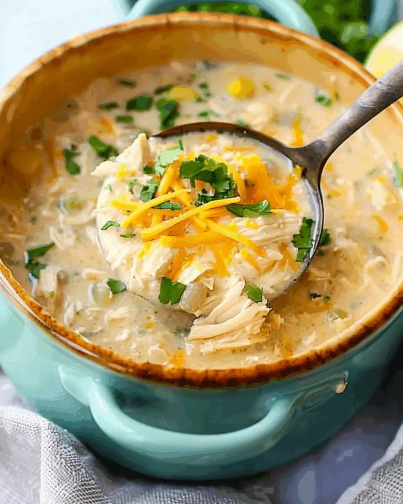 Keto White Chicken Chili