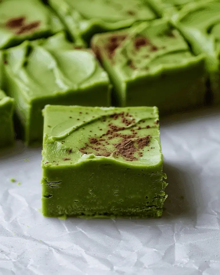 Matcha Fudge