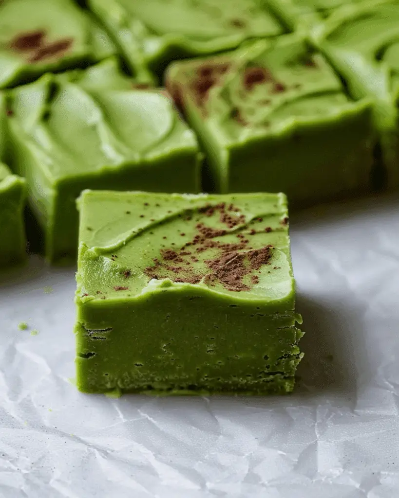 Matcha Fudge