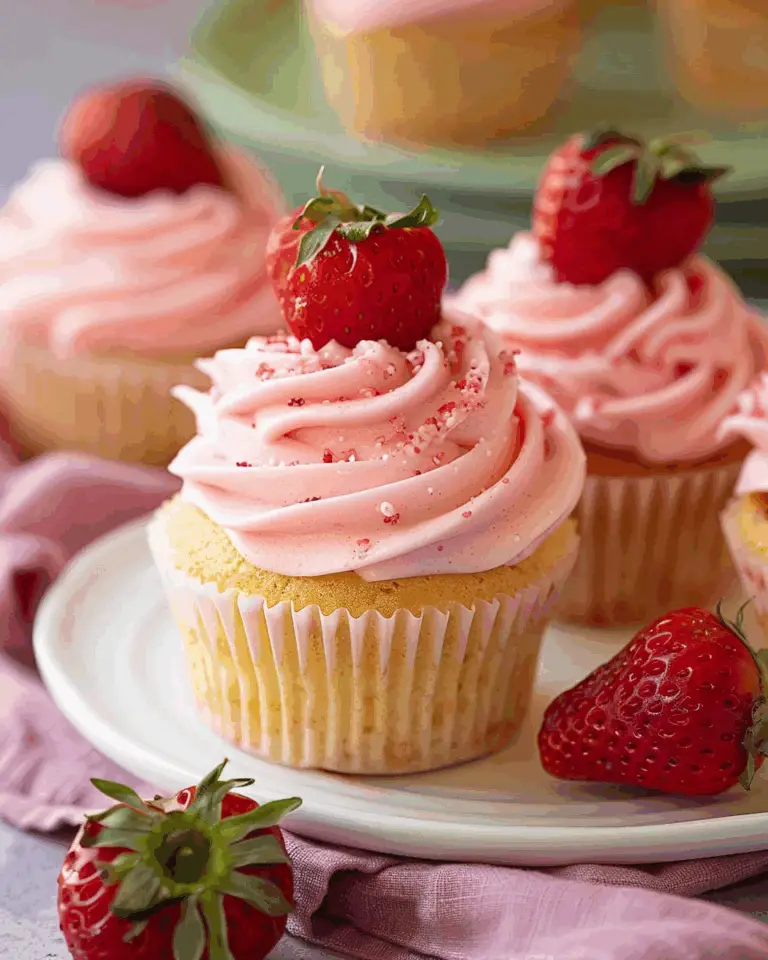 Strawberry Buttercream Frosting