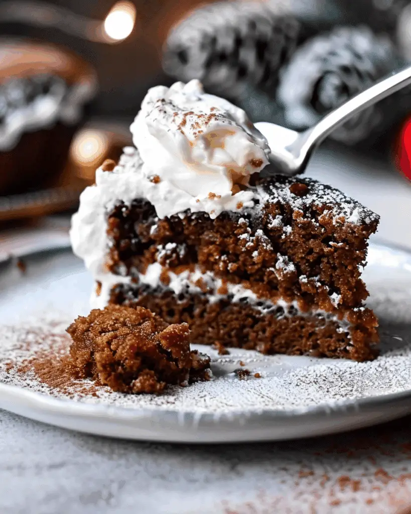 The Best Gingerbread Cake