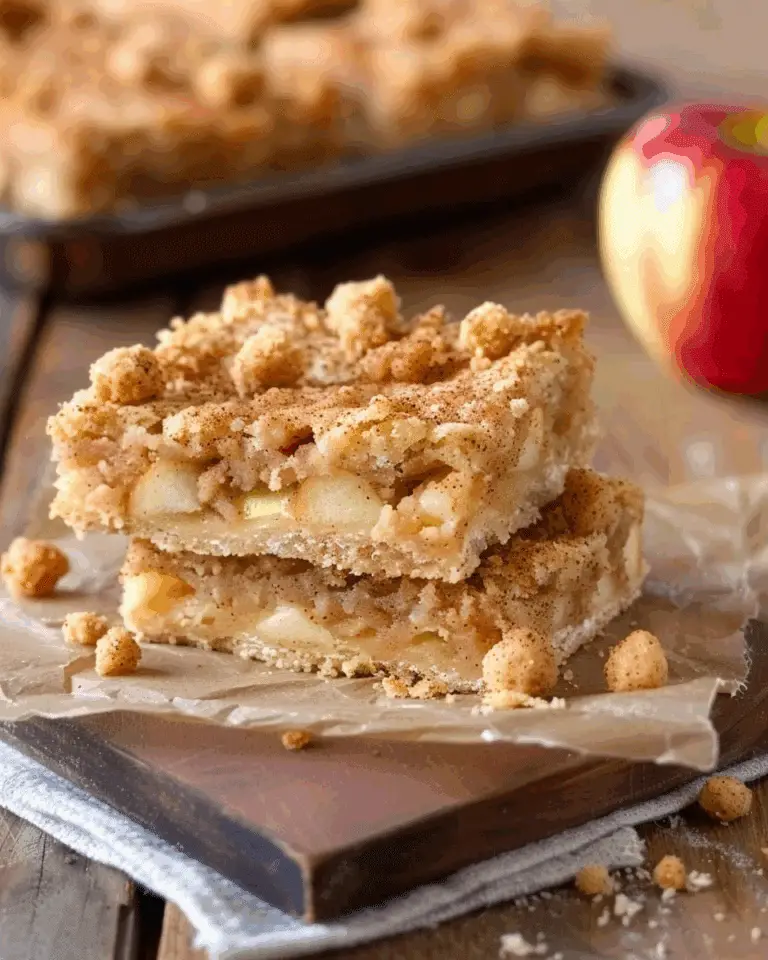 Apple Snickerdoodle Bars