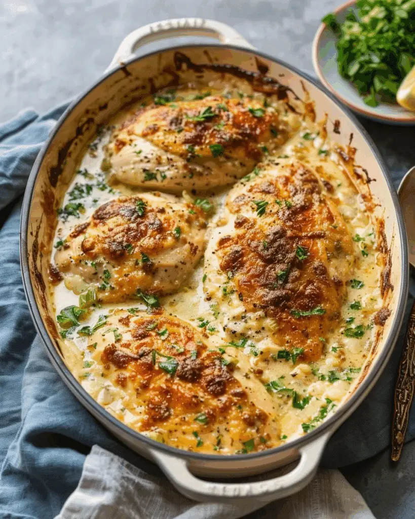 Baked Caesar Chicken