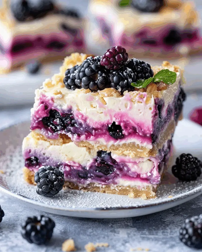 Blueberry Cream Cheese Bars