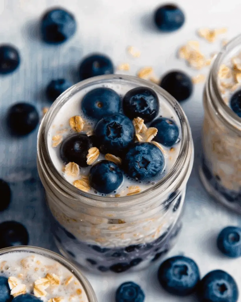 Blueberry Vanilla Overnight Oats