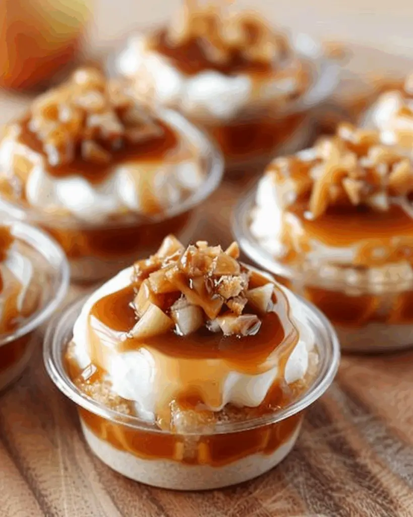 Caramel Apple Dessert Cups