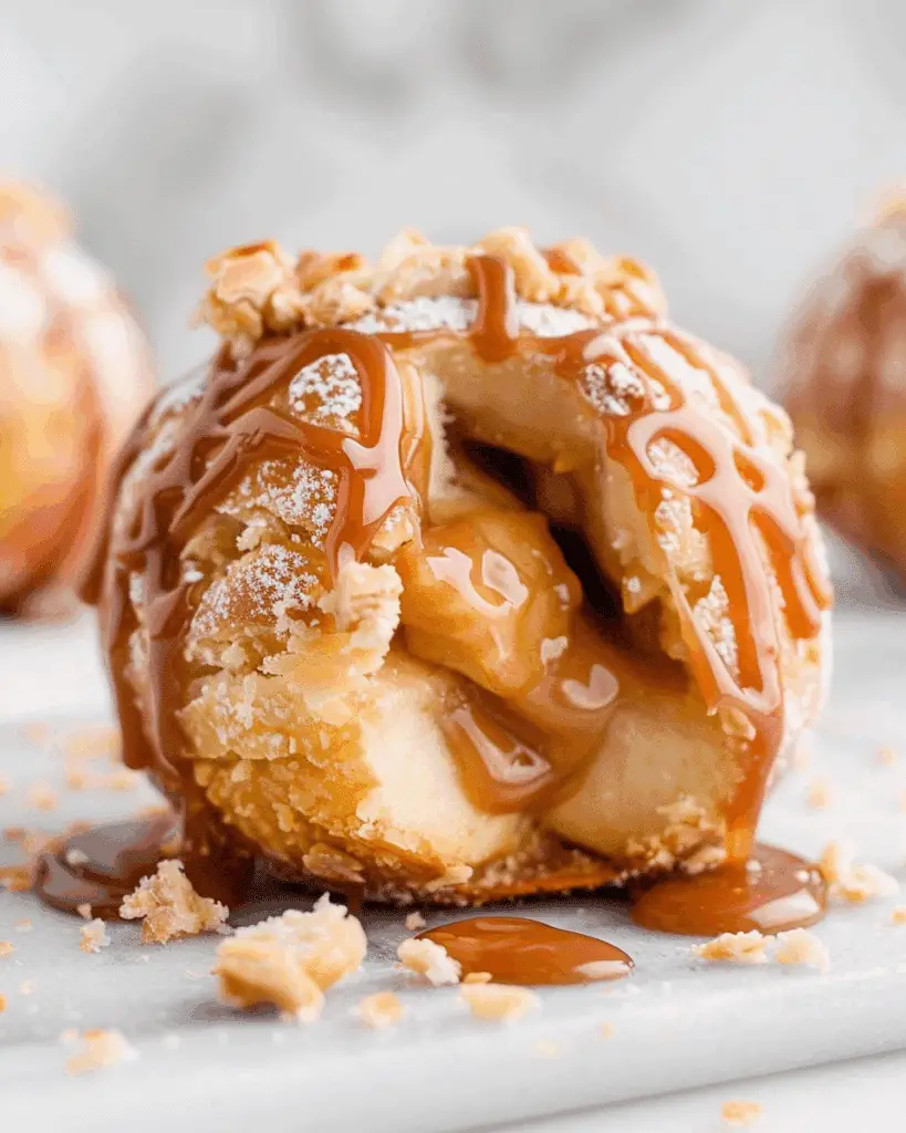 Caramel Apple Pie Bombs