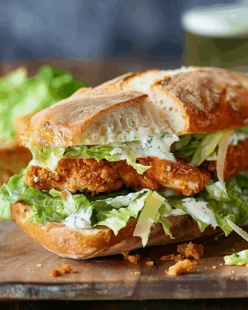 Chicken Caesar Sandwich