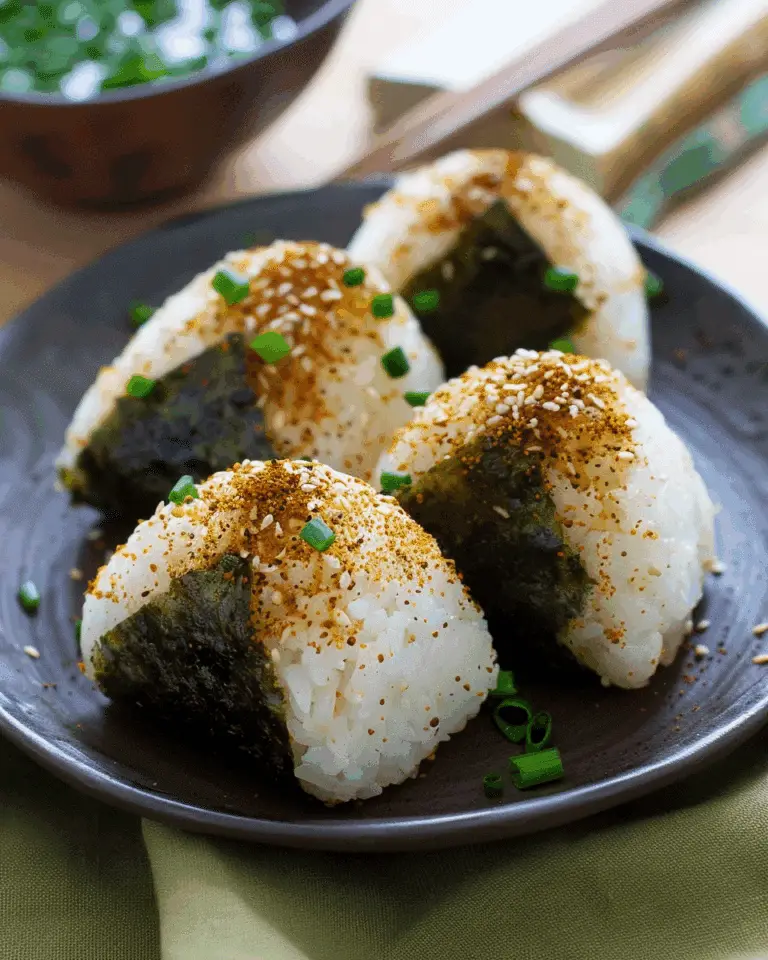 Chicken Onigiri (Japanese Rice Balls)